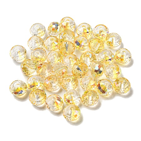 Electroplate Glass Beads EGLA-Z004-01B-01-1