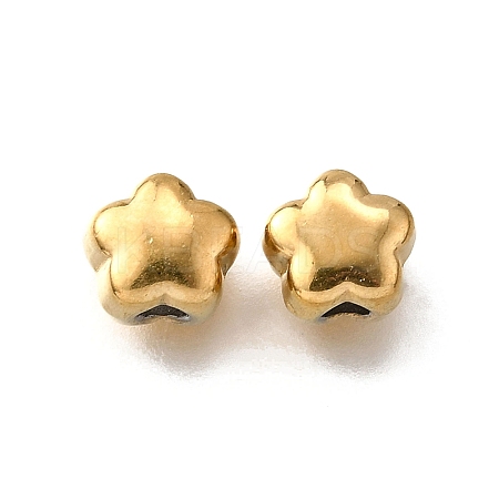 304 Stainless Steel Beads STAS-V009-07G-1