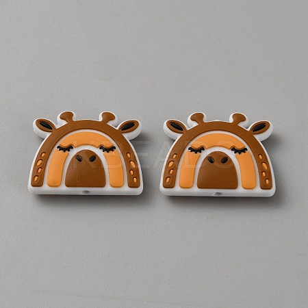 Food Grade Eco-Friendly Silicone Focal Beads SIL-SZC0009-01A-1