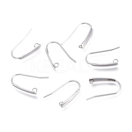 304 Stainless Steel Earring Hooks X-STAS-K211-02P-1