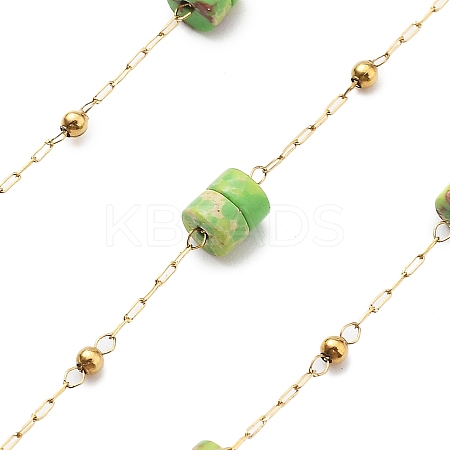 Ion Plating(IP) 304 Stainless Steel Chains CHS-G039-01G-06-1