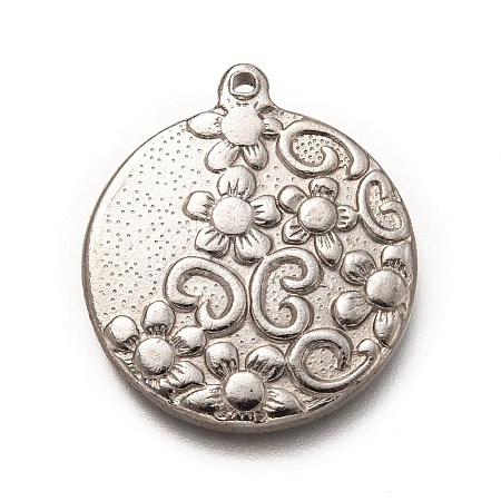 Non-Tarnish 304 Stainless Steel Pendants STAS-H123-01B-P-1
