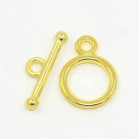 Tibetan Style Alloy Toggle Clasps K08N6012-1