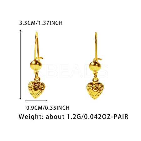 Brass Hoop Earrings FS-WGBB0C3-02-1