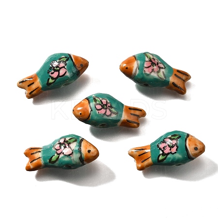 Handmade Porcelain Beads PORC-S002-03A-1