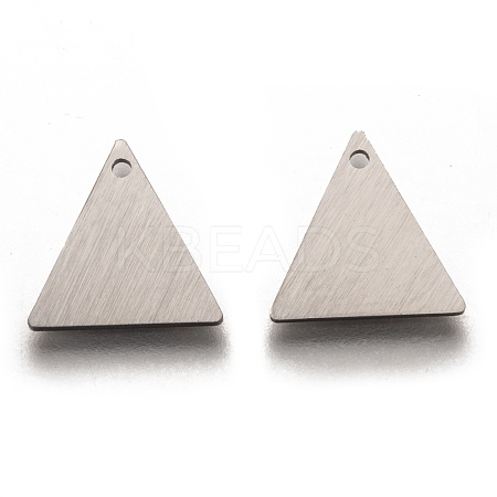Tarnish Resistant 304 Stainless Steel Pendants STAS-O133-04B-P-1