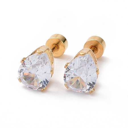 304 Stainless Steel Earlobe Plugs STAS-I113-26G-1