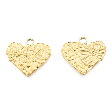Ion Plating(IP) 201 Stainless Steel Pendants STAS-N098-242LG-1