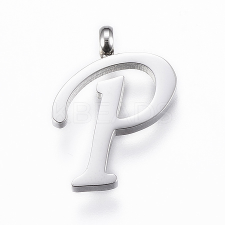 Non-Tarnish 304 Stainless Steel Pendants X-STAS-F129-P-P-1