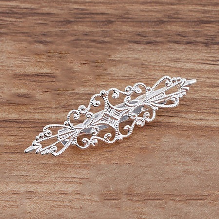 Iron Flower Hair Pin OHAR-PW0003-172S-1