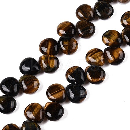 Natural Tiger Eye Beads Strands G-T138-114-1