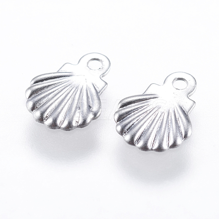 Non-Tarnish 316 Surgical Stainless Steel Charms STAS-F147-02P-1