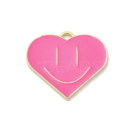 Alloy Enamel Pendants ENAM-F152-06G-04-1
