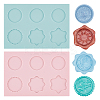 2Pcs 2 Colors Wax Particles Silicone Fixator DIY-NB0010-22B-1