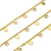 Handmade Brass Curb Chains CHC-L050-03G-01-1