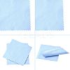 15Pcs Faux Suede Fabric Square Silver Polishing Cloth AJEW-FS0001-46-2
