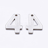 Tarnish Resistant 201 Stainless Steel Pendants LS-STAS-F128-01P-4-1-2