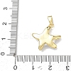 Brass Enamel Pendants KK-CBA3F25-03G-3