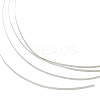 BENECREAT 1Pc Flat 925 Sterling Silver Wires STER-BC0002-25D-1