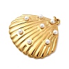 304 Stainless Steel Pendants STAS-B093-30G-02-2