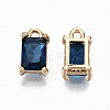 Brass Glass Rhinestone Pendants LS-X-GLAA-S179-21A-RS-3