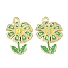 Alloy Enamel Pendants ENAM-I082-01G-01-1