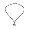 Non-magnetic Synthetic Hematite Necklaces NJEW-G331-05-4