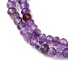 Natural Amethyst Beads Strands G-N342-24-01-4