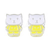 Transparent Acrylic Enamel Beads TACR-N012-005G-3
