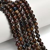 Natural Pietersite Beads Strands G-L642-B16-6mm-1