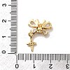 Brass Micro Pave Cubic Zirconia Beads KK-Z131-08G-3