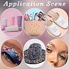 1 Bag Half Round Cabochons Set FIND-CP0003-17-4