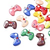 16Pcs 8 Colors Opaque Resin Pendants RESI-CJ0003-77-3