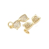 Brass Micro Pave Cubic Zirconia Pendants LS-KK-P339-17G-2