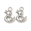 Non-Tarnish 304 Stainless Steel Pendants STAS-N103-82P-1