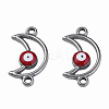 304 Stainless Steel Enamel Connector Charms STAS-N087-61-01P-2