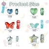 120Pcs 6 Styles Glass Beads GLAA-YW0003-99-3