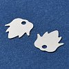 Brass Charms KK-F907-01B-S-3
