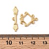 Brass Toggle Clasps KK-P340-51G-4