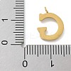 Ion Plating(IP) 304 Stainless Steel Micro Pave Cubic Zirconia Pendants STAS-Z107-03G-07-3