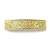 Viking Knot Alloy Retro Hair Barrettes AJEW-K048-03AG-1