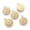 Ion Plating(IP) 316 Surgical Stainless Steel Pendants STAS-F256-003G-1