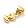 Brass Charms KK-Z027-14G-S-2