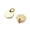 Geometric Figure Style 304 Stainless Steel Stamping Blank Tag Charms STAS-D302-03E-2
