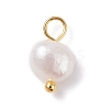 Natural Cultured Freshwater Pearl Charms X-PALLOY-JF01098-03-2