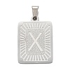 Non-Tarnish 304 Stainless Steel Pendants STAS-K216-48X-P-1