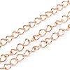 Ion Plating(IP) 304 Stainless Steel Curb Chain CHS-H031-05RG-1