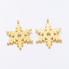 Christmas Snowflake Tibetan Style Alloy Pendants LS-X-K094L011-2