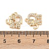 Brass Micro Pave Cubic Zirconia Pendants KK-K407-53G-3