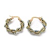 304 Stainless Steel Hoop Earrings EJEW-M196-C01-G-2